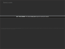 Tablet Screenshot of bznz.com